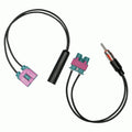 04-13 VOLVO ANTENNA ADAPTER-CABLE 1 MALE MOTOROLA CONNECTOR -CABLE 2 FEMALE MOTO