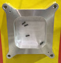 Moroso 4150/4160 Carburetor Spacer - Open Plenum - 1in - Cast Aluminum