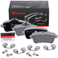 Brembo 2016 Mercedes-Benz GLE300d/16-18 GLE350/2015 ML250 Rear Premium NAO Ceramic OE Equivalent Pad