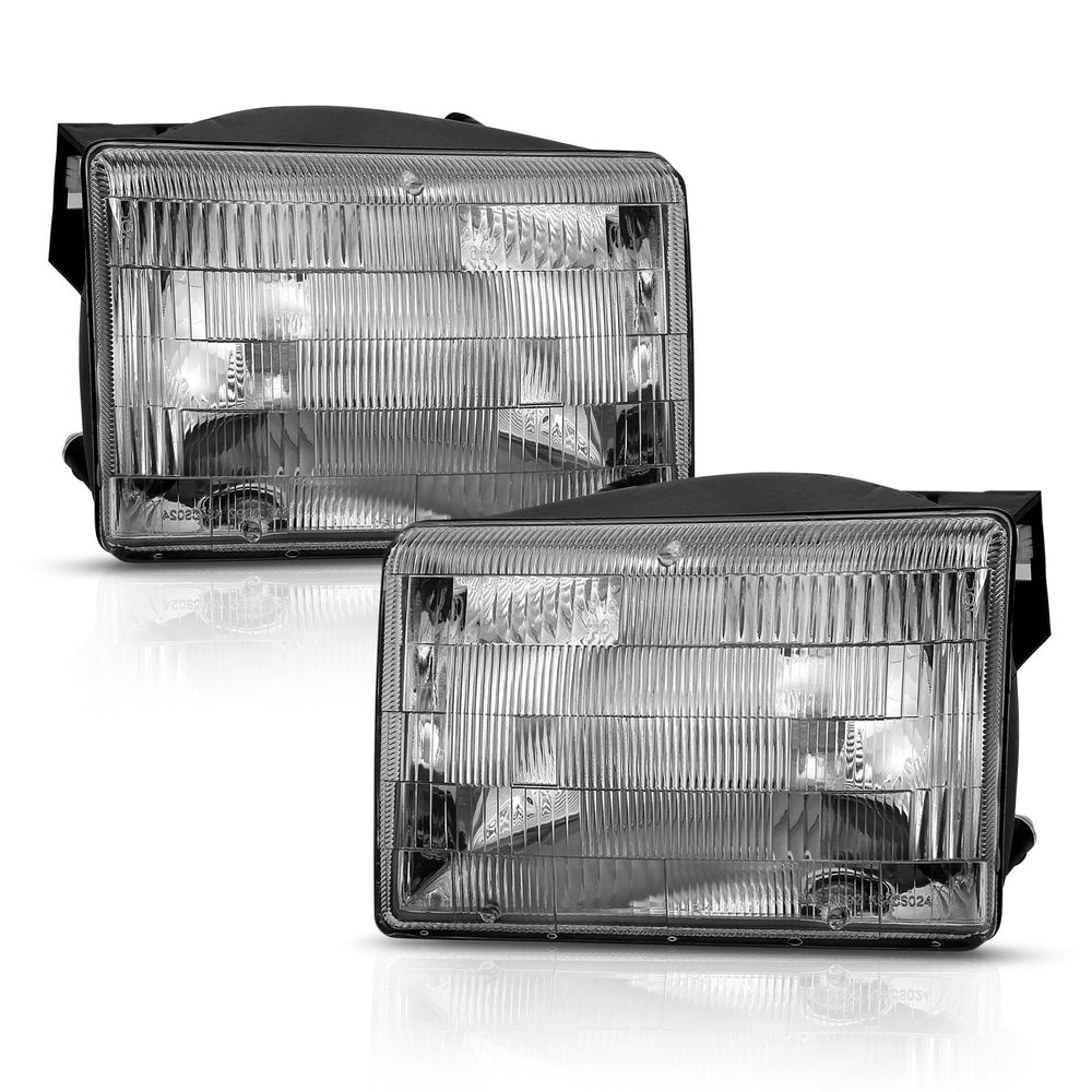 9398 GRAND CHEROKEE CRYSTAL HEADLIGHT CHROME (OE)