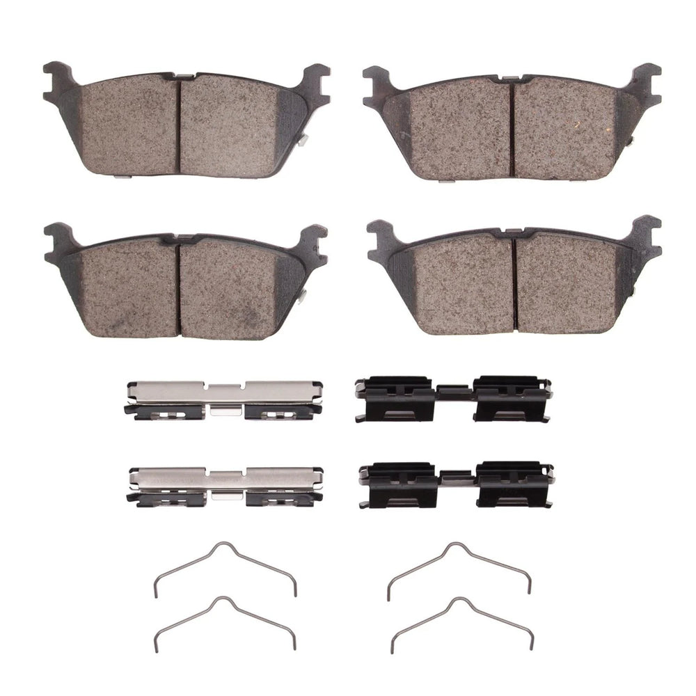 R1 2019-2025 Jeep Grand Wagoneer L Rear R1 Optimum OE Pads & Hardware Kit