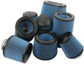 Injen Nanofiber Dry Air Filter - 4in Flange Dia / 6 1/2in Base / 7in Tall / 5 3/8in Top