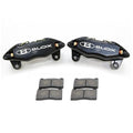 BLOX Racing Slotted And Cross-Drilled Rotor Left SIde
