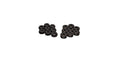 Energy Suspension Ford Bronco Body Mount Set - Black
