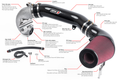 Carbon Fiber Intake Filter System: 2.5 TFSI MK3 TTRS/RS3, DV Adapter for 19+ Fits Audi RS3 19-20, TT RS Quattro 19-22 APR