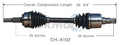 NEW CV AXLE
