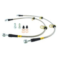 StopTech 90-93 Acura Integra / 90-91 Honda CRX Si Rear Disc Rear SS Brake Lines