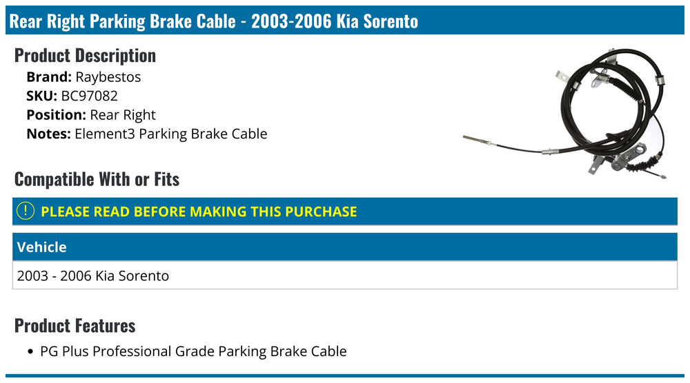 BRAKE CABLE