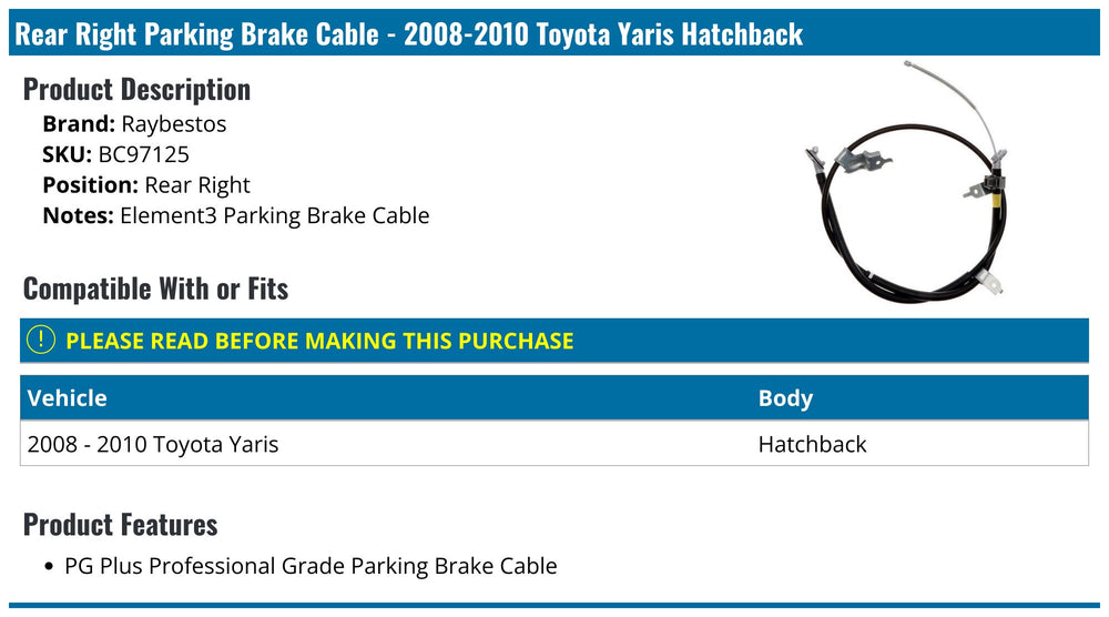 BRAKE CABLE