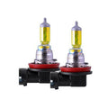 ~(0.3 lbs. 4X4X2)~ 9005 (HB3) / 9006 (HB4) Solar Yellow Twin Pack - 2500K - 12V 55W