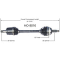 NEW CV AXLE