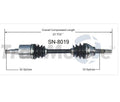 NEW CV AXLE