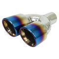 ~(4 lbs. 11X8X5)~ 3 1/2 in dual rolled straight blue flame. passenger side i.d. 2 1.4 in