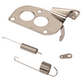 CARBURETOR BRACKET FOR THREE BOLT STROMBERG STYLE CARBS; SS BRACKET AND SPRINGS