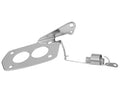CARBURETOR BRACKET FOR THREE BOLT STROMBERG STYLE CARBS; SS BRACKET AND SPRINGS