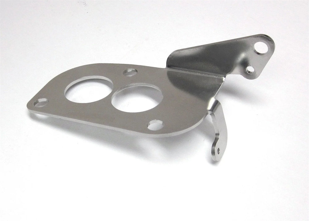 CARBURETOR BRACKET FOR THREE BOLT STROMBERG STYLE CARBS; SS BRACKET AND SPRINGS
