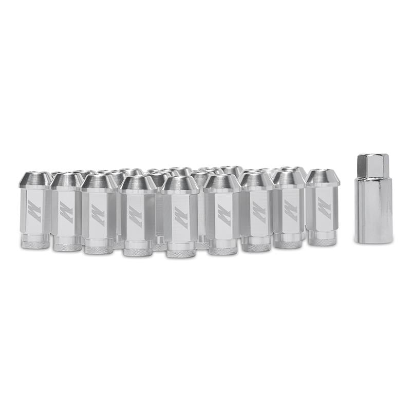 ALUMINUM LOCKING LUG NUTS 1/2 X 20 SILVER (23 LUG)