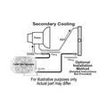 ~(2.6 lbs. 9X9X4)~ Remote Cooler Mounting Kit 5/16 in