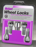 McGard Wheel Lock Bolt Set - 4pk. (Cone Seat) M12X1.5 / 17mm Hex / 25.5mm Shank Length - Black