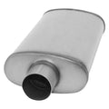 MUFFLER XLERATOR STAINLESS STEEL OVALC/D 24IN OAL 3IN2.25IN