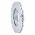 DFC 00-05 Dodge Neon Front Right Drilled & Slotted Silver Brake Rotor