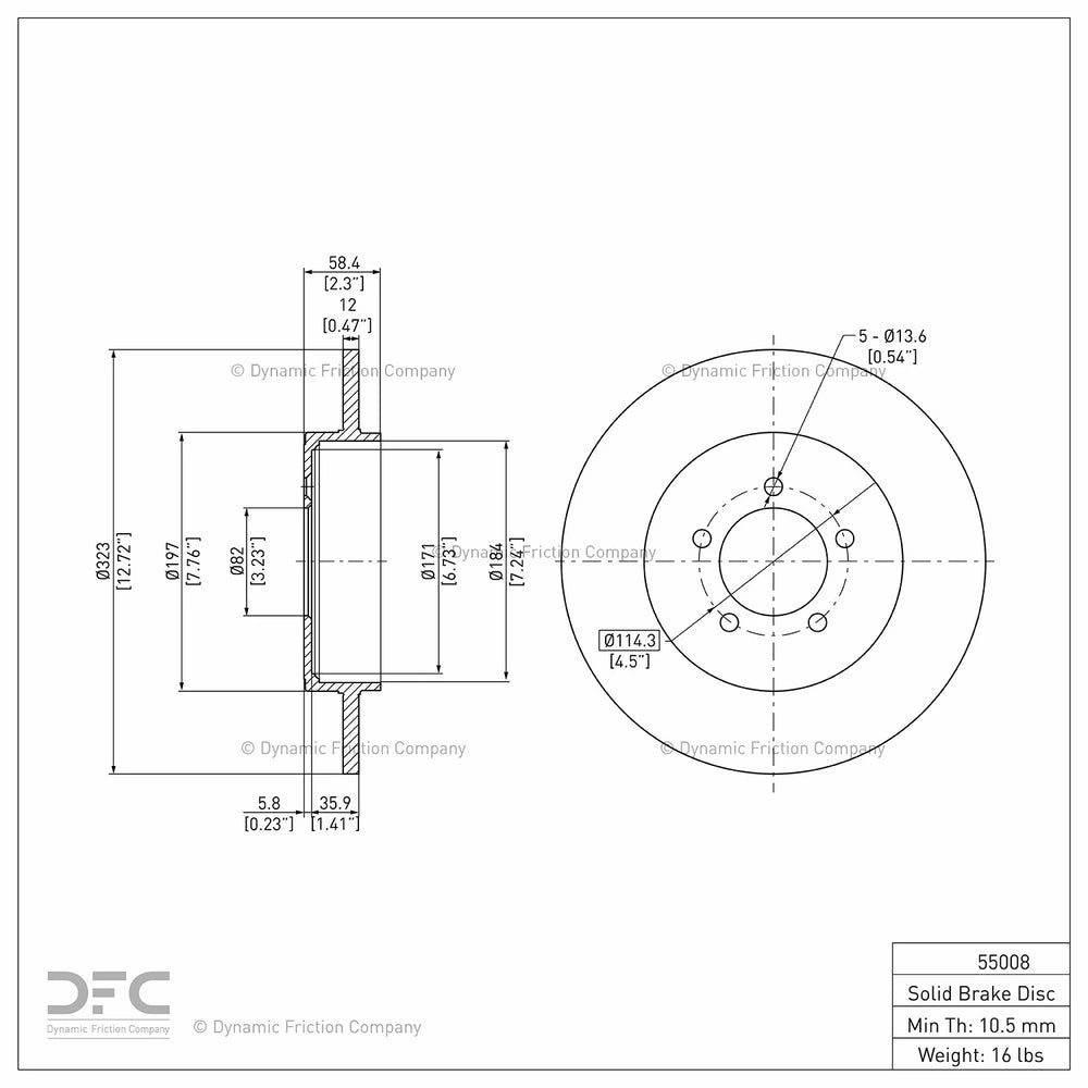 DFC auto part