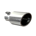 MBRP Universal Tip 4.5 O.D. Angle Rolled End 2.5 Inlet 11in Length - T304