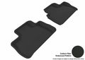 3D MAXpider 2007-2014 Land Rover Lr2 Kagu 2nd Row Floormats - Black
