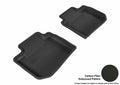 3D MAXpider 2012-2019 Subaru Impreza/XV Crosstrek/WRX/Sti Kagu 2nd Row Floormats - Black