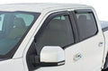 Stampede 2002-2003 Lincoln Blackwood Crew Cab Pickup Tape-Onz Sidewind Deflector 4pc - Smoke