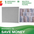 K&N HVAC Filter 12 X 24 X 1 Merv 13