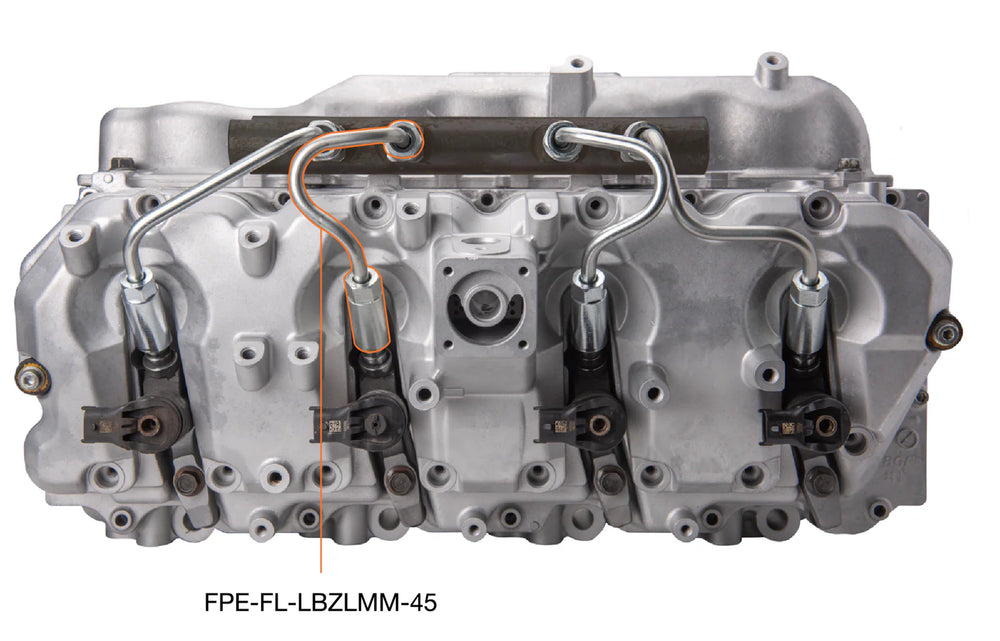 Fleece Performance 06-10 GM 2500/3500 Duramax LBZ/LMM High Pressure Injection Line (No. 4 & 5)
