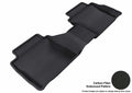 3D MAXpider 2013-2020 Ford/Lincoln Fusion/MKZ Kagu 2nd Row Floormats - Black