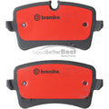 Brembo 11-16 Audi A8 Quattro/13-18 S8 Rear Premium NAO Ceramic OE Equivalent Pad