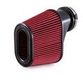 Mishimoto Air Filter w/ Molded Logo Red Oil 8 Layer Cotton w/ Worm Gear Clamp