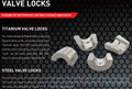 Ferrea Nissan 350Z 6mm Radial Steel Valve Locks - Set of 12 (Use w/E11060)