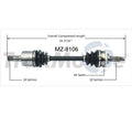 NEW CV AXLE