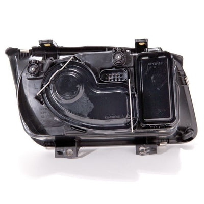 RH H/LMP ASSY COMP; W/O FOG LAMPS; W/CHR BEZEL; LATE DESIGN JETTA 19991999