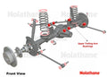 Trailing arm - lower bushing 4 Shell Bushings 4 Tubes Grease