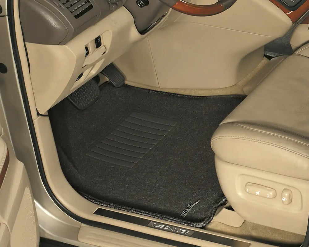 3D CLASSIC FLOOR MAT 1ST ROW BLACK