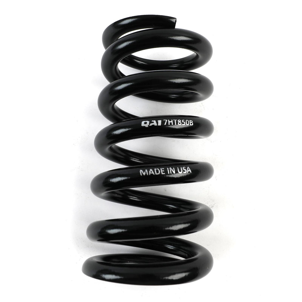 QA1 2-1/2in ID High Travel Spring - 7in Length x 850lbs/in - Silver Powder Coated