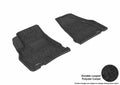3D CLASSIC FLOOR MAT 1ST ROW BLACK