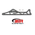 BMR 16-17 6th Gen Camaro Steel Driveshaft Tunnel Brace - Red