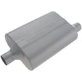 40 Series Delta Flow Chambered Muffler 40 Delta Flow 2.00 Center In 2.00 Offset Out Aggressive Sound Flowmaster