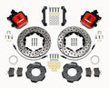 Wilwood Combination Parking Brake Rear Kit 11.00in 2012 Fiat 500 w/ Lines