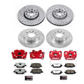 Power Stop 15-18 Jeep Renegade Front and Rear Z36 Truck & Tow Kit w/Cals