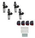 Injector Dynamics 1340cc Injectors - 60mm Length - 14mm Purple Top - 14mm Lower O-Ring (Set of 4)