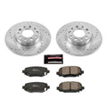 Power Stop 16-18 Fiat 500X Rear Z23 Evolution Sport Brake Kit w/Calipers