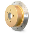 DBA 06-11 Audi A6 Front Street Drilled & Slotted Rotor