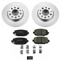 Power Stop 16-18 Fiat 500X Rear Z17 Evolution Geomet Coated Brake Kit